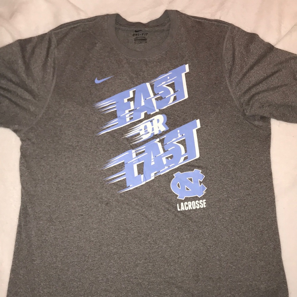 North Carolina Lacrosse Nike Dri Fit